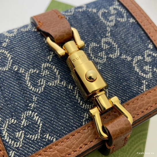First bag ru card 1961 Jackie wallet GUCCI case 0809